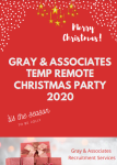 Grays Temps Remote Christmas Party!